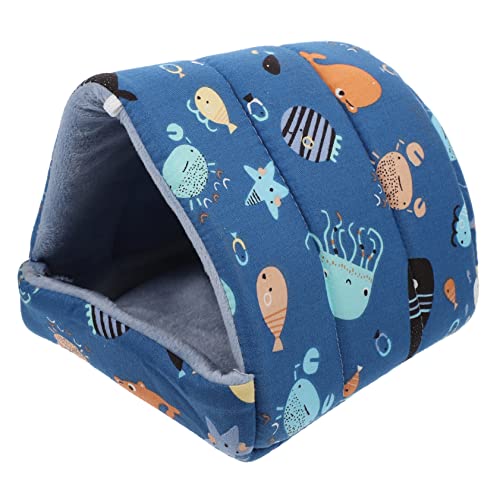 VERDANVERSE Kleintier Kuschelhöhle aus Weichem Material Kleines Hamster Nest Warmes Schlafversteck für Kaninchen Chinchilla Igel und Hamster Leicht und Langlebig Stilvolles Design von VERDANVERSE