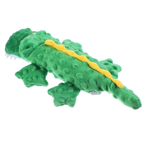 VERDANVERSE Klingendes Krokodilspielzeug Süße Hundespielzeug Plüsch Zahnen Haustier zäh Beißspielzeug für Welpen Kauspielzeug für Welpen Kauspielzeug für Hund Hundekauspielzeug Welpenspielzeug von VERDANVERSE