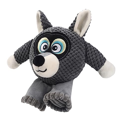 VERDANVERSE Klingendes für Haustiere knete kauspielzeug Stuffed Soft Toys Hundespielzeug Hunde-Puzzle- Welpenspielzeug für den Haushalt Welpenzubehör Plüsch Grey VERDANVERSE Klingendes für Haustiere knete kauspielzeug Stuffed Soft Toys Hundespielzeug Hunde-Puzzle- Welpenspielzeug für den Haushalt Welpenzubehör Plüsch Grey von VERDANVERSE