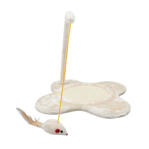 VERDANVERSE Kratzbaum Für Katzen Katze Kratzmatte Teppich Kratzbaum Katzenbürsten Für Wohnungskatzen Kratzunterlage Für Katzen Beige Plüsch VERDANVERSE Kratzbaum Für Katzen Katze Kratzmatte Teppich Kratzbaum Katzenbürsten Für Wohnungskatzen Kratzunterlage Für Katzen Beige Plüsch von VERDANVERSE