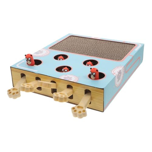 VERDANVERSE Kratzbaum Für Katzen Puzzle-Feeder-Katze Katzen- Und Kistenspiel Versteckspiel Für Katzen Katzenpuzzlespielzeug Für Hauskatzen Schlag EIN -katzenspielzeug Blue Hölzern VERDANVERSE Kratzbaum Für Katzen Puzzle-Feeder-Katze Katzen- Und Kistenspiel Versteckspiel Für Katzen Katzenpuzzlespielzeug Für Hauskatzen Schlag EIN -katzenspielzeug Blue Hölzern von VERDANVERSE