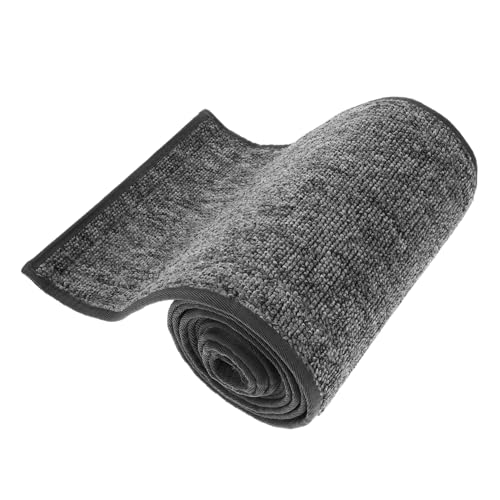 VERDANVERSE Kratzbrettbahn für Katzen Kratzunterlage Rad Katzenkratzbrett Kratzen Kratzer katzenkissen katzenkletterwand katzenlaufband Katze kratzt Teppich Kratzmatte für Katzen Plüsch Grey von VERDANVERSE