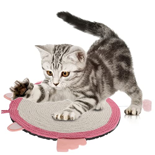 VERDANVERSE Kratzmatte Angel Form aus Robustem Verschleißfestes Katzen Kratzbrett Stabiler Katzen Spielplatz und Ruheort Niedliches Design für von VERDANVERSE