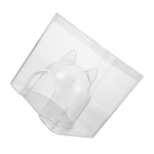 VERDANVERSE Kühlendes Hamsterversteck Für Transparentes Hamsternest Mit Eisfach Für Kleine Haustiere Verbessert Schlafqualität Für Käfige von VERDANVERSE