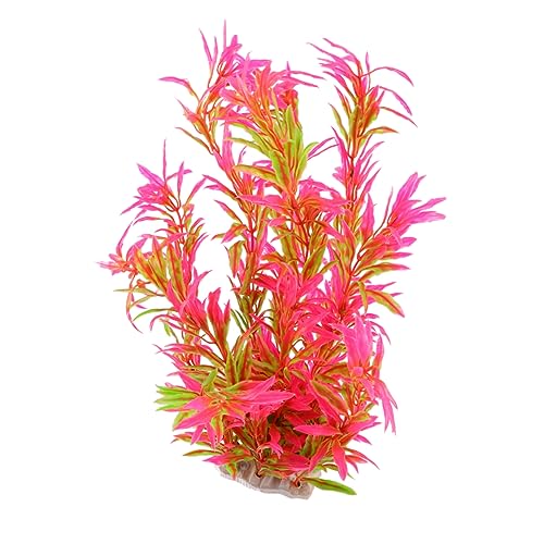 VERDANVERSE Künstliche Wasserpflanzen für Aquarien Dekorative Pflanzen aus Kunststoff Lebensnahe Aquariumdekoration für Süß und Sicher und Pflegeleicht Schaffen Sie EIN Attraktives von VERDANVERSE