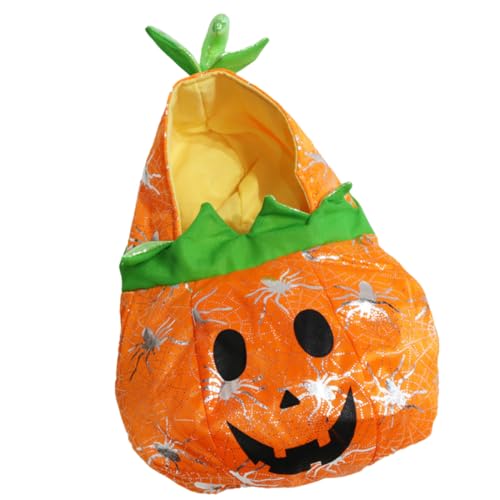 VERDANVERSE Kürbiskleidung nach Haustier Kostüme Kürbisse Kostüme für Hunde Halloween-Party-Haustierkleidung drinnen UPS stilvolle Hundekleidung Halloween-Kostüm für Haustiere Polyester Orange von VERDANVERSE