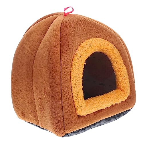 VERDANVERSE Kaninchenbett Warmes Haus Schlaf Nest Für Kleine Haustiere Winter Nester Komfortable Nester Für Kaninchen von VERDANVERSE