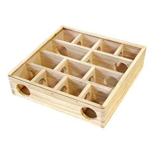 VERDANVERSE Labyrinth Aus Holz Kleintierspielzeug Bereicherungszubehör Hamster Nagetiere Drinnen Klettern Hausmaus Haustier Rattenspielzeug Aktivitätsspielzeug Für VERDANVERSE Labyrinth Aus Holz Kleintierspielzeug Bereicherungszubehör Hamster Nagetiere Drinnen Klettern Hausmaus Haustier Rattenspielzeug Aktivitätsspielzeug Für von VERDANVERSE