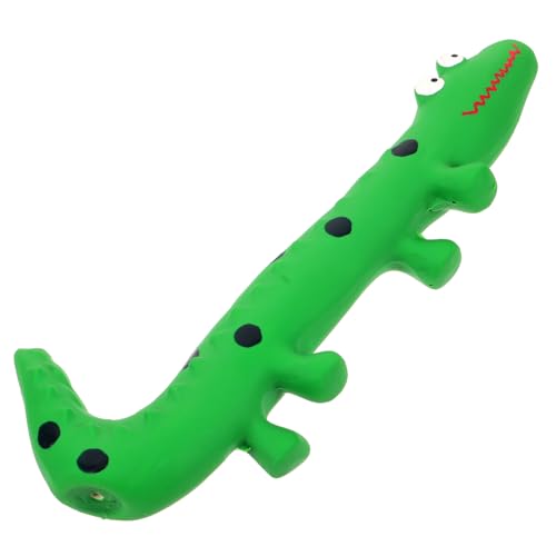 VERDANVERSE Latex Hundespielzeug Lizard Form Kauspielzeug für Mittlere Hunde Langlebig Zahnreinigend Beißfest Interaktives Molaren Lustiges Haustier Latexspielzeug Grün VERDANVERSE Latex Hundespielzeug Lizard Form Kauspielzeug für Mittlere Hunde Langlebig Zahnreinigend Beißfest Interaktives Molaren Lustiges Haustier Latexspielzeug Grün von VERDANVERSE