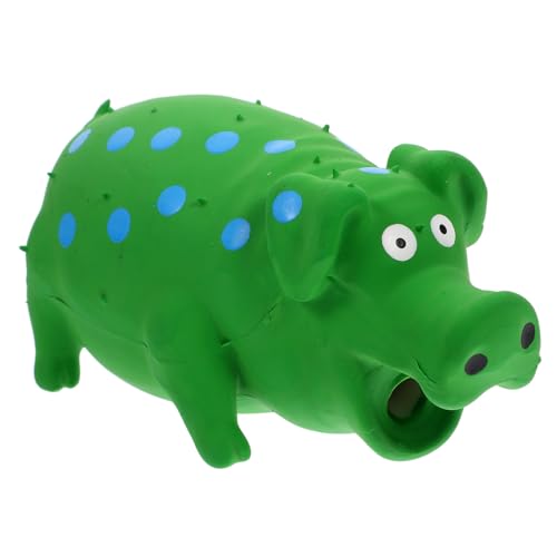 VERDANVERSE Latex Hundespielzeug Schwein Form Langlebiges Beißspielzeug für Kleine und Mittelgroße Hunde Sicherer Kauspielzeug mit Quietschfunktion Schadstofffrei für Welpen Zahnpflege und VERDANVERSE Latex Hundespielzeug Schwein Form Langlebiges Beißspielzeug für Kleine und Mittelgroße Hunde Sicherer Kauspielzeug mit Quietschfunktion Schadstofffrei für Welpen Zahnpflege und von VERDANVERSE