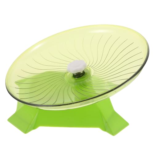 VERDANVERSE Laufband Für Haustiere Maus Tierlaufband Hamsterräder Hamsterzubehör Laufrad Kleintier Übungsrad Zubehör Rad Für Hamster Grün von VERDANVERSE