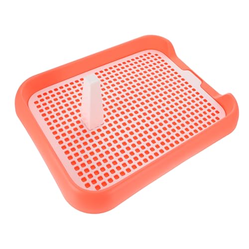 VERDANVERSE Mesh Haustier Toilette mit Säulendesign Rutschfestes Hundeklo für Kleine und Große Hunde Langlebiges Tragbares Trainingsgitter für Sicheres Indoor Uriniertaining von VERDANVERSE