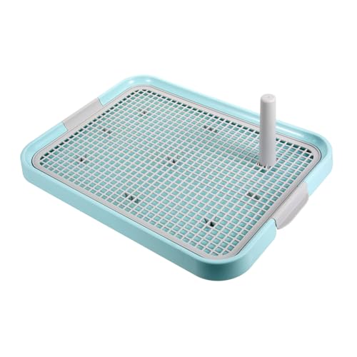 VERDANVERSE Mesh Hundetoilette mit Rutschfestem Tablett Langlebig und Auslaufsicher Abnehmbares Wiederverwendbar für Kleine und Große Hunde Praktisches Indoor Welpentoilette Zubehör von VERDANVERSE