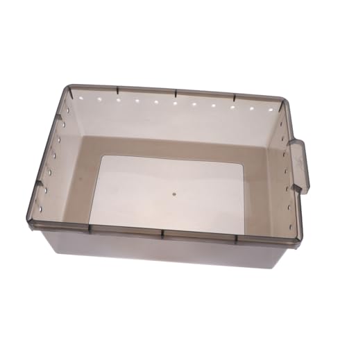 VERDANVERSE Mittlere Kunststoff Zuchtbox für Reptilien mit Transparenter Praktische Terrarien Fütterungsbox mit Guter Lichtdurchlässigkeit Leicht und Tragbar für Outdoor Einsatz Geeignet für VERDANVERSE Mittlere Kunststoff Zuchtbox für Reptilien mit Transparenter Praktische Terrarien Fütterungsbox mit Guter Lichtdurchlässigkeit Leicht und Tragbar für Outdoor Einsatz Geeignet für von VERDANVERSE