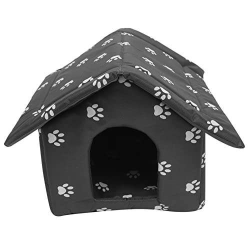 VERDANVERSE Outdoor Katzenhaus wasserdichte Kuschelhöhle für Katzen und Kleine Hunde Abnehmbar und Waschbar Gemütlicher Schlafplatz für Drinnen und Draußen für Winter und Outdoor Aktivitäten von VERDANVERSE