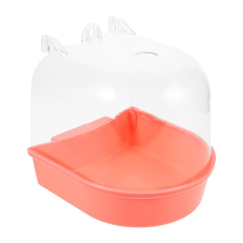VERDANVERSE Papagei Badewanne aus Hängende Vogelbadewanne für Wellensittiche und Kleine Vögel Bad Zubehör für Vogelkäfige und Leichtes Design für Pflege Ihrer Gefiederten Freunde von VERDANVERSE
