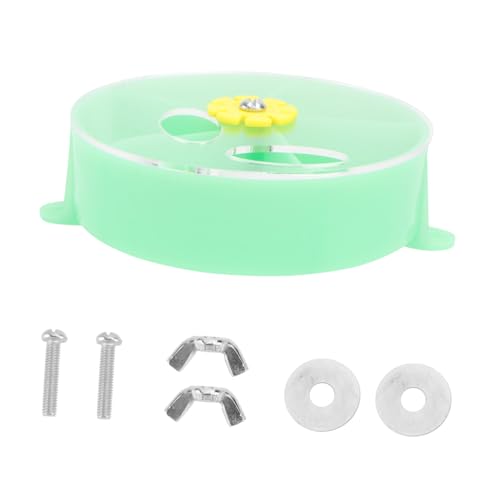 VERDANVERSE Papagei Futterbox Foraging Ball Futterspender Robust Beißfest Leicht zu Reinigen für Nymphensittich Mini Conure zur Beschäftigung und Intelligenzförderung Zufällige Farbe von VERDANVERSE