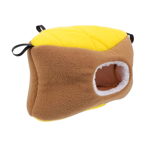 VERDANVERSE Kuschelnest Für Kleine Haustiere Warmes Papageien Und Hamsternest Aus Atmungsaktiv Hängematte Für Vögel Und Kleintiere Sicheres Schlafbett Winterkomfort von VERDANVERSE