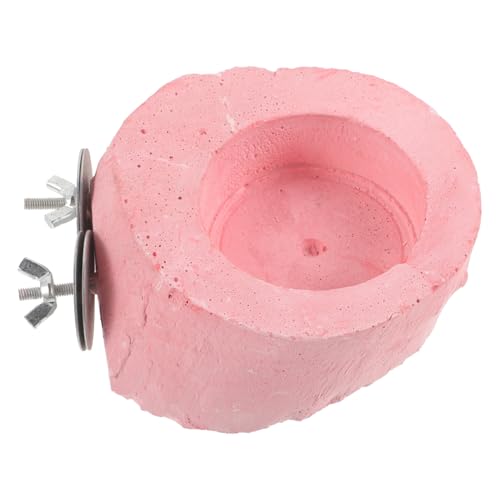 VERDANVERSE Papageien Kauspielzeug Futterbox Kleintiere Molarenstein Eckplatzsparend Für Wellensittiche Nymphensittiche Hamster Käfig Zubehör VERDANVERSE Papageien Kauspielzeug Futterbox Kleintiere Molarenstein Eckplatzsparend Für Wellensittiche Nymphensittiche Hamster Käfig Zubehör von VERDANVERSE
