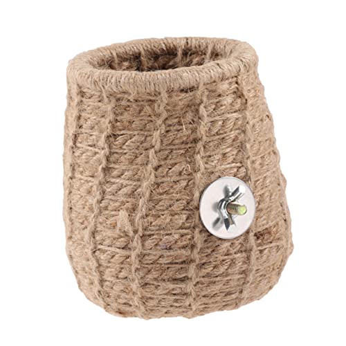 VERDANVERSE Papageien und Kleine Handgewebtes Warmes Winterbett aus Naturmaterialien Tragbar Schaukelspielzeug für Kleine und Nager von VERDANVERSE