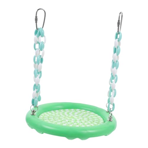 VERDANVERSE Papageienschaukel Hängematten Futterstation Nymphensittich Hängematte Schaukel Ratte Aufblasbare Vogelschaukeln Papageienspielzeug Voliere Möwenpicken Vogelkäfig von VERDANVERSE