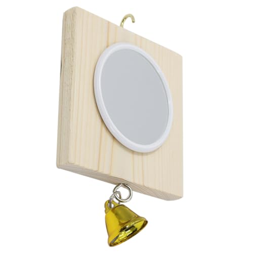 VERDANVERSE Pet Bird Mirror Spielzeug Für Papageien Interaktives Hängespielzeug Mit Spiegel Für Vögel Sicheres Und Unterhaltsames Käfigzubehör Für Wellensittiche Und Nymphensittiche VERDANVERSE Pet Bird Mirror Spielzeug Für Papageien Interaktives Hängespielzeug Mit Spiegel Für Vögel Sicheres Und Unterhaltsames Käfigzubehör Für Wellensittiche Und Nymphensittiche von VERDANVERSE