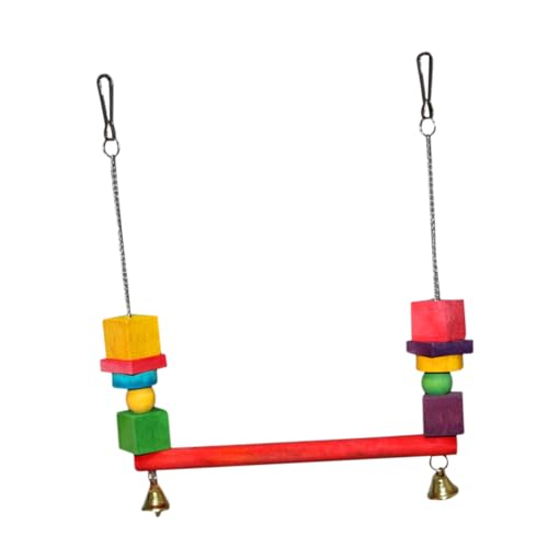 VERDANVERSE Papageienständer klein Vogelschwungspielzeug Barsch Kauen Haustiervogelschwung holzschaukel vogelkäfig zubehör Bird Toys Outdoor pädagogische Schaukel Hölzern VERDANVERSE Papageienständer klein Vogelschwungspielzeug Barsch Kauen Haustiervogelschwung holzschaukel vogelkäfig zubehör Bird Toys Outdoor pädagogische Schaukel Hölzern von VERDANVERSE
