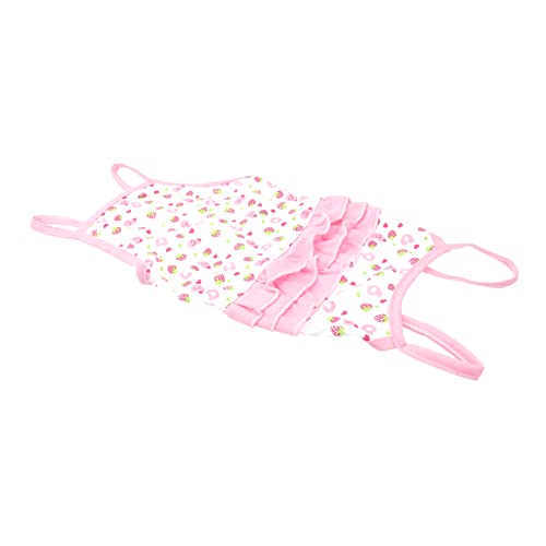 VERDANVERSE Pet Dress Strawberry Printed Cotton Skirt für Hunde Sommer Outfit mit Trägern Xs für Besondere Anlässe und Outdoor Aktivitäten VERDANVERSE Pet Dress Strawberry Printed Cotton Skirt für Hunde Sommer Outfit mit Trägern Xs für Besondere Anlässe und Outdoor Aktivitäten von VERDANVERSE
