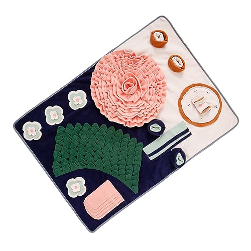VERDANVERSE Pet Sniffing Pad Welpen Schnüffelmatte waschbare Schnüffelmatte schnuppern Interactive Dog Toys Dog chew Toy schnüffelmatte für Hunde Futtermatte Polarfleece Colorful VERDANVERSE Pet Sniffing Pad Welpen Schnüffelmatte waschbare Schnüffelmatte schnuppern Interactive Dog Toys Dog chew Toy schnüffelmatte für Hunde Futtermatte Polarfleece Colorful von VERDANVERSE
