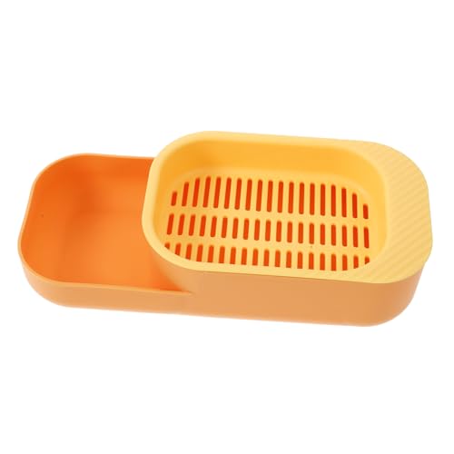 VERDANVERSE Pflanzkasten für Katzengras Katzen Grass Box Wasserlose Katzen Grass Kunststoff Katzen Gras Box Wurf Tülle Pflanzgefäß für Katzengras Tasse aus Katzengras Plastik Orange VERDANVERSE Pflanzkasten für Katzengras Katzen Grass Box Wasserlose Katzen Grass Kunststoff Katzen Gras Box Wurf Tülle Pflanzgefäß für Katzengras Tasse aus Katzengras Plastik Orange von VERDANVERSE