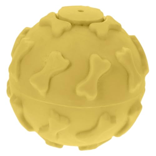 VERDANVERSE Quietschender Welpen Kauspielzeugball aus Elastischem Gummi Langlebig und Sicher Klein Fördert Zahnpflege und Spielspaß für Kleine Hunde und Haustiere von VERDANVERSE