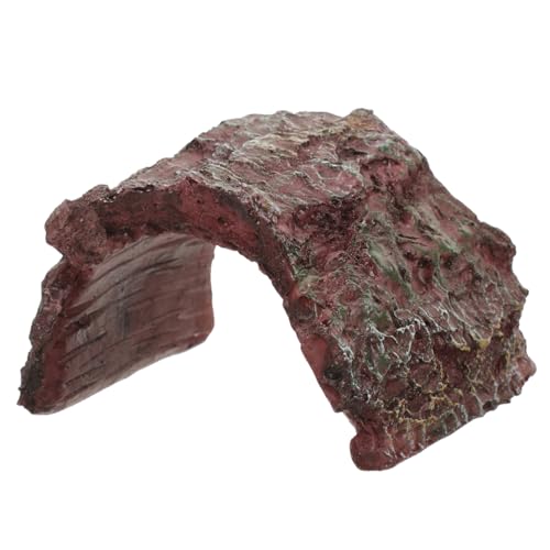 VERDANVERSE Reptilien Versteck Höhle aus Resin Natürlich Gestaltete Schildkröten Höhle und Basking Plattform Pflegeleichtes Aquarium Terrarium Dekor für Bartagamen Schlangen und VERDANVERSE Reptilien Versteck Höhle aus Resin Natürlich Gestaltete Schildkröten Höhle und Basking Plattform Pflegeleichtes Aquarium Terrarium Dekor für Bartagamen Schlangen und von VERDANVERSE