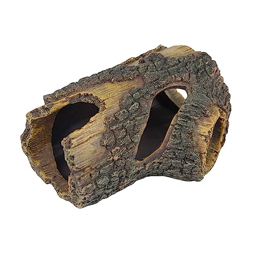 VERDANVERSE Reptilienversteck Dekoration Kunstbaumstamm Aquarium Terrarium Resin Deko Verblassen Langlebig Realistisch für Fischbecken und Reptilienbox VERDANVERSE Reptilienversteck Dekoration Kunstbaumstamm Aquarium Terrarium Resin Deko Verblassen Langlebig Realistisch für Fischbecken und Reptilienbox von VERDANVERSE