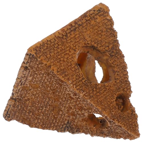 VERDANVERSE Reptilienversteckhaus Aquarium Wasser- Gecko Dekorationen Zubehör Garnelen-versteckhöhle Klein Gehäuse Zucht Exquisite Aquarienverzierungen Dekore Pyramidenmodell Harz Golden VERDANVERSE Reptilienversteckhaus Aquarium Wasser- Gecko Dekorationen Zubehör Garnelen-versteckhöhle Klein Gehäuse Zucht Exquisite Aquarienverzierungen Dekore Pyramidenmodell Harz Golden von VERDANVERSE