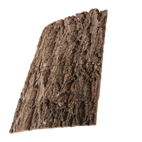 VERDANVERSE Rinde-Hintergrundtafel Hintergrundrinde Schildkrötenhaus bellen Frosch Tank naturdeko Reptilienterrarium Hintergrund Rinde Terrarium Hintergrund Korkrinde von Reptilien Holz Coffee von VERDANVERSE