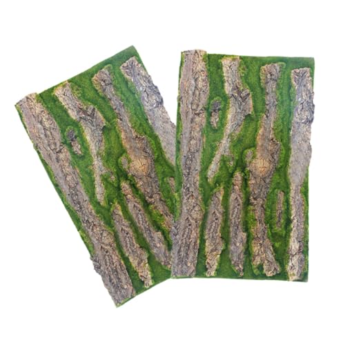 VERDANVERSE Rock Hintergrundbrett Aquarium Hintergrund Aquarium rückwand Aquariendekor Terrarium Hintergrundplatte Reptilien Kletterwand 3D-Aquarium-Hintergrund Aquarium-Hintergrundtafel Rinde von VERDANVERSE