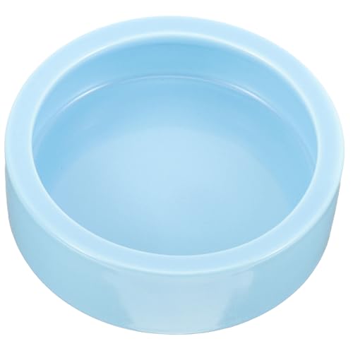 VERDANVERSE Rutin-hühnerfutter Meerschweinchen Wassernapf Futterbehälter System Lebensmittelbehälter Hühnerpflucker Container Futternapf Für Hühner Pet Feeder Grübler Geflügel Keramik Sky-Blue von VERDANVERSE