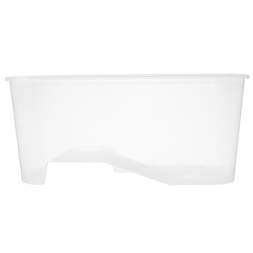 VERDANVERSE Schildkrötenbecken Panzerset Für Schildkröten Turtle Panzerzubehör Schildkröten-Aquarium Transparent Abs von VERDANVERSE