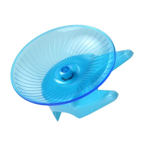 VERDANVERSE Silent Spin Activity Spinner für Kleine Haustiere Plastikrundlauf mit Stabiler Unterstützung für Hamster Zwerghamster und Mäuse von VERDANVERSE