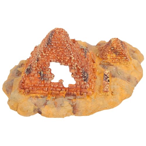 VERDANVERSE Simulationspyramide klein Versteck Terrarium Reptilienhaut Reptilienharzpyramide Reptilien-Pyramiden- Pyramide aus Schlangenhaut Felsreptilienblende Höhle für Reptilien VERDANVERSE Simulationspyramide klein Versteck Terrarium Reptilienhaut Reptilienharzpyramide Reptilien-Pyramiden- Pyramide aus Schlangenhaut Felsreptilienblende Höhle für Reptilien von VERDANVERSE