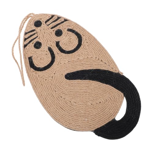 VERDANVERSE Sisal Katzen Griff Katzen katzenmöbel Katzen zubehör Kratzpad für Katzen Katzenspielzeug Holz süßer Katzenkratzbaum Hundeklauenbrett Katze kratzmatte Eva Coffee VERDANVERSE Sisal Katzen Griff Katzen katzenmöbel Katzen zubehör Kratzpad für Katzen Katzenspielzeug Holz süßer Katzenkratzbaum Hundeklauenbrett Katze kratzmatte Eva Coffee von VERDANVERSE
