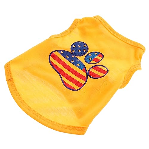 VERDANVERSE Sommerhundweste Kühlung Hemd Kühlweste Hundekleidung Hunde-Sommershirt Mittel Dog Costume hundeweste Hundefotooutfit hundebekleidung Weste für Katze Party-Haustier-Kostüm Baumwolle von VERDANVERSE