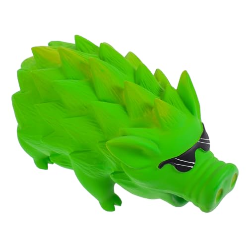 VERDANVERSE Squeaky Hundespielzeug aus Latex Wildschweinform Interaktives Kauspielzeug für Welpen und Kleine Hunde Fördert Zahnpflege und Beugt Möbelbeschädigung vor Leicht und Langlebig Grün VERDANVERSE Squeaky Hundespielzeug aus Latex Wildschweinform Interaktives Kauspielzeug für Welpen und Kleine Hunde Fördert Zahnpflege und Beugt Möbelbeschädigung vor Leicht und Langlebig Grün von VERDANVERSE