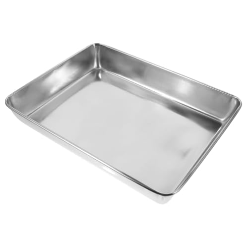 VERDANVERSE Taube Badewanne Vogelbad vogelkäfig zubehör Vogel Badeschale Taubenbadeutensilien Taubenspa Versiegelung Kolibri Vogel-Badewanne aus Metall Reinigungsbecken Rostfreier Stahl Silver VERDANVERSE Taube Badewanne Vogelbad vogelkäfig zubehör Vogel Badeschale Taubenbadeutensilien Taubenspa Versiegelung Kolibri Vogel-Badewanne aus Metall Reinigungsbecken Rostfreier Stahl Silver von VERDANVERSE