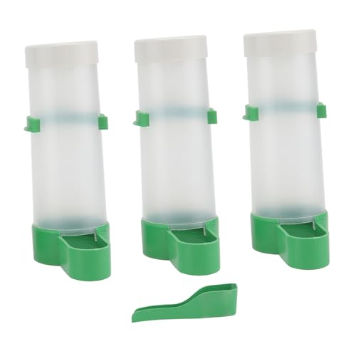 VERDANVERSE Teiliges Vogelfutter und Trinkset aus Langlebigem Kunststoff Rutschfestes Design Geeignet für Kleine bis Große Käfige Automatische Wasserversorgung für Wellensittiche VERDANVERSE Teiliges Vogelfutter und Trinkset aus Langlebigem Kunststoff Rutschfestes Design Geeignet für Kleine bis Große Käfige Automatische Wasserversorgung für Wellensittiche von VERDANVERSE