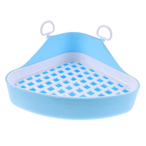 VERDANVERSE Töpfchen -Trainer Hamster Tiere Kaninchenmatte Töpfchentrainer für Meerschweinchen Ausbildung Toilettenstreu Trainer Hasen-Katzentoilette Hasenkäfig -Toilette Tierkotschale Plastik von VERDANVERSE