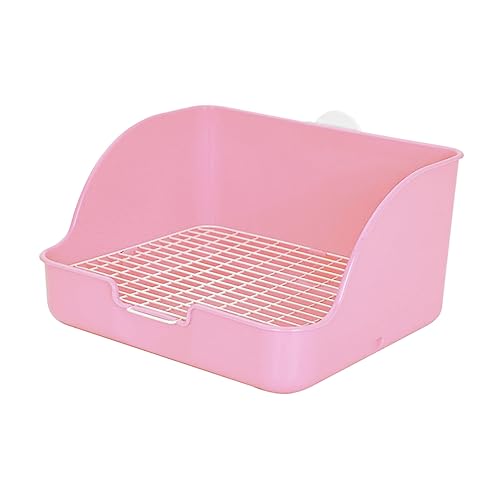 VERDANVERSE Toilette Quadratische Haustier Toilette für Meerschweinchen und Chinchillas Abnehmbares für Einfache Langlebiges Design VERDANVERSE Toilette Quadratische Haustier Toilette für Meerschweinchen und Chinchillas Abnehmbares für Einfache Langlebiges Design von VERDANVERSE