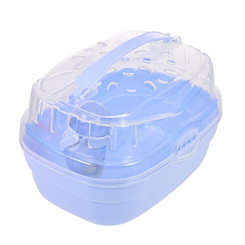 VERDANVERSE Tragbare Kleine Hamster Transportbox aus Robustem Material Atmungsaktiv mit Guter Belüftung für Ausflüge Reisen und Camping mit Kleinen Haustieren VERDANVERSE Tragbare Kleine Hamster Transportbox aus Robustem Material Atmungsaktiv mit Guter Belüftung für Ausflüge Reisen und Camping mit Kleinen Haustieren von VERDANVERSE