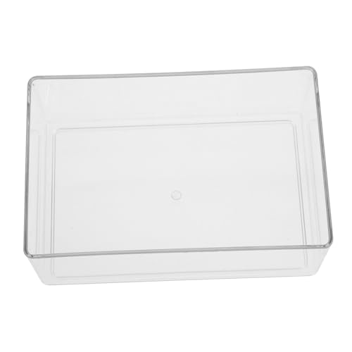 VERDANVERSE Transparenter Hamster Sandbadbehälter Hamsterbadewanne und Toilette aus Robustem Material Geeignet für Hamster Wüstenrennmäuse und Mäuse Kleintierzubehör für Einfache Beobachtung von VERDANVERSE