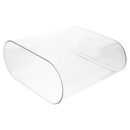 VERDANVERSE Transparenter Kunststoff Fischglas Oval Kleines Aquarium Goldfischglas Mobiler Fischbehälter für Zuhause Büro Dekoration Einfach zu Reinigen Robust VERDANVERSE Transparenter Kunststoff Fischglas Oval Kleines Aquarium Goldfischglas Mobiler Fischbehälter für Zuhause Büro Dekoration Einfach zu Reinigen Robust von VERDANVERSE